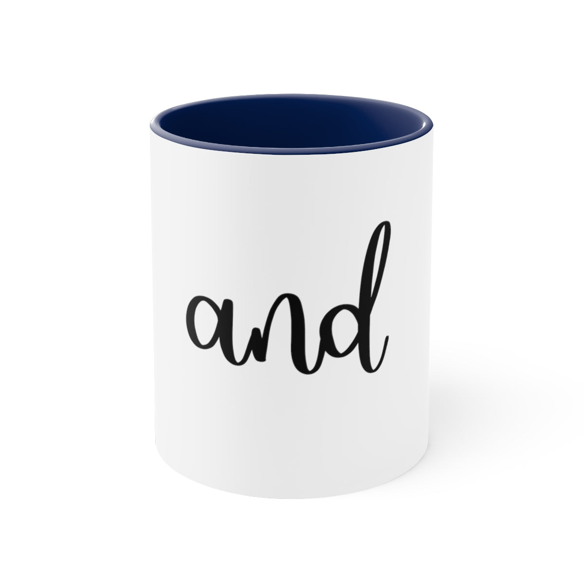 'And' Accent Coffee Mug, 11oz
