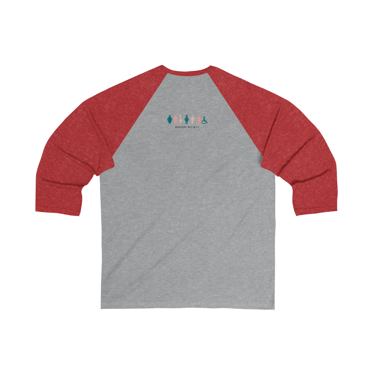 'AND' Unisex 3\4 Sleeve Baseball Tee