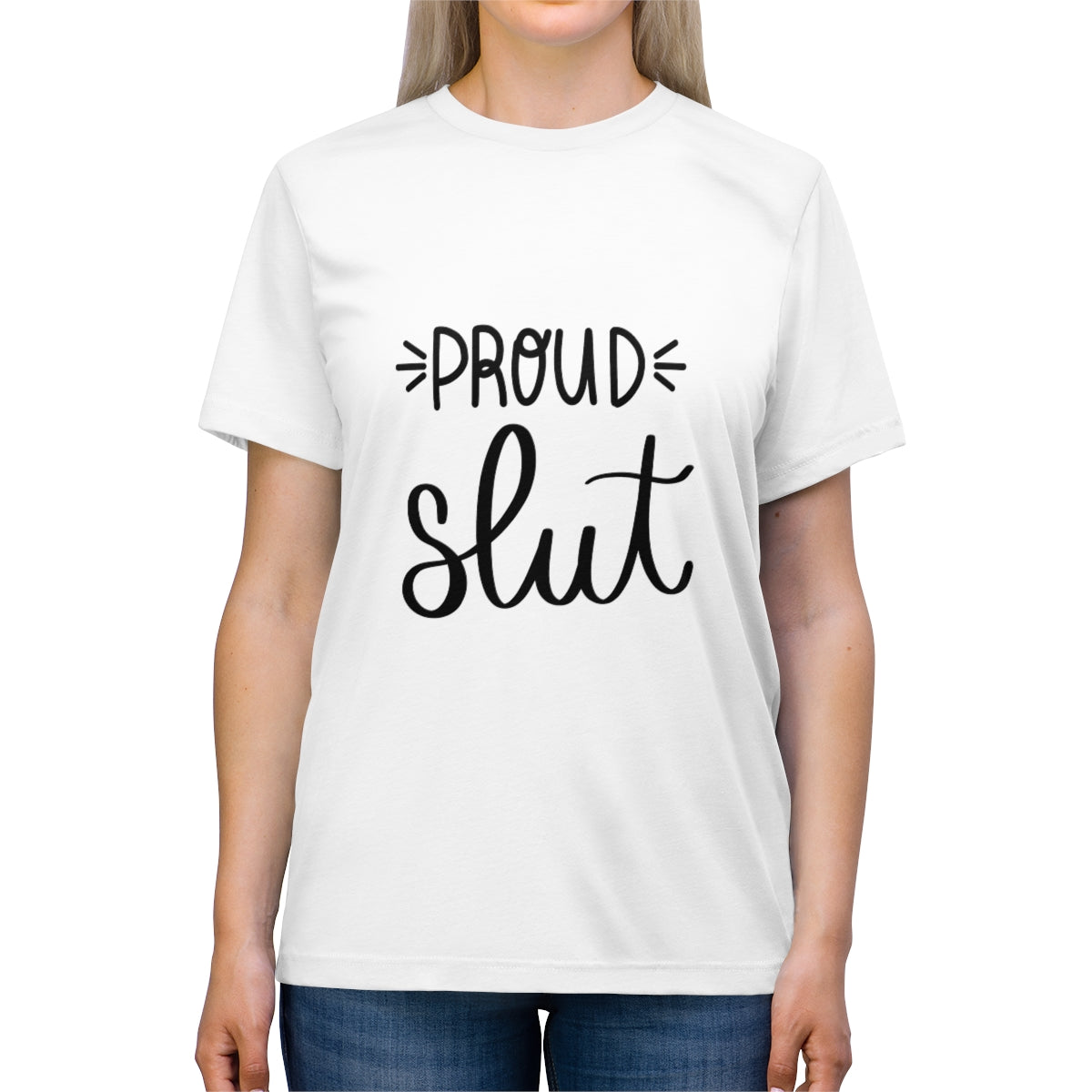 'Proud Slut' Unisex Triblend Tee