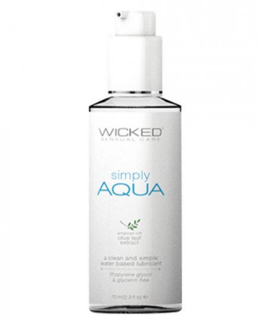 Wicked Simply Aqua Water Based Lubricant