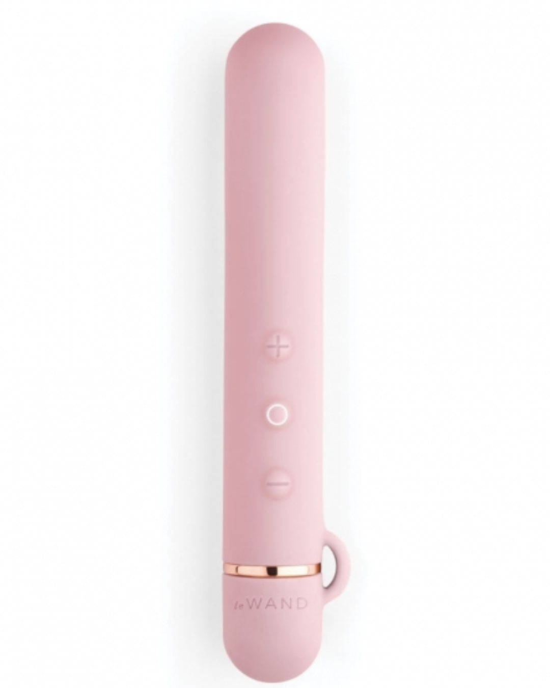 Le Wand Baton Slim Rechargeable Waterproof Vibrator - Rose Gold
