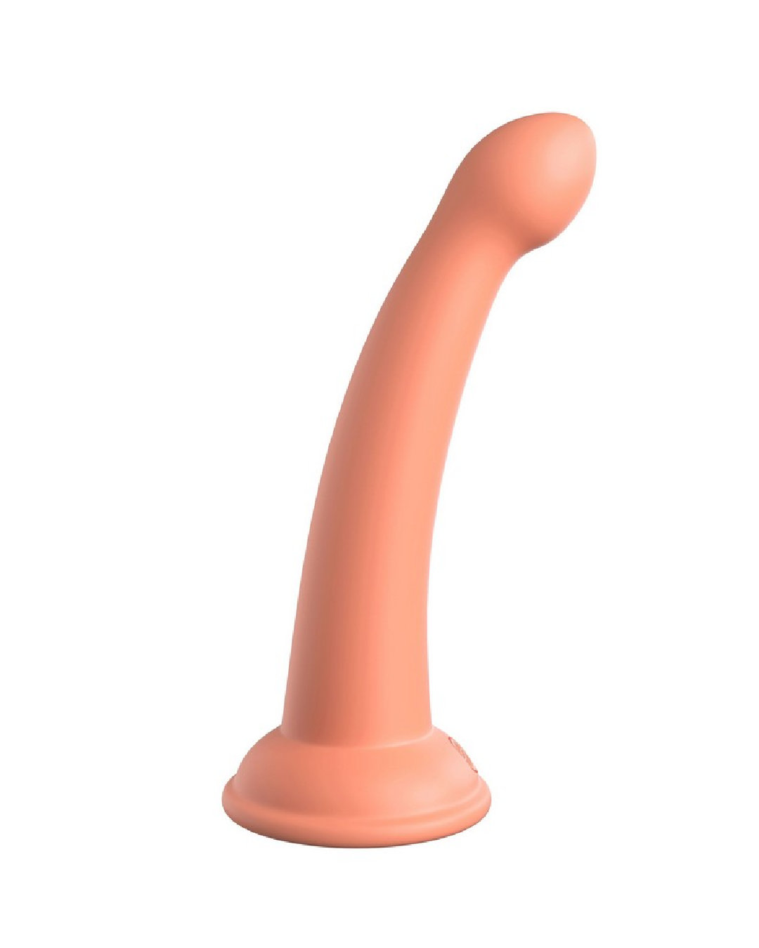 Dillio Platinum Secret Explorer 6 Inch Dildo - Peach sideview