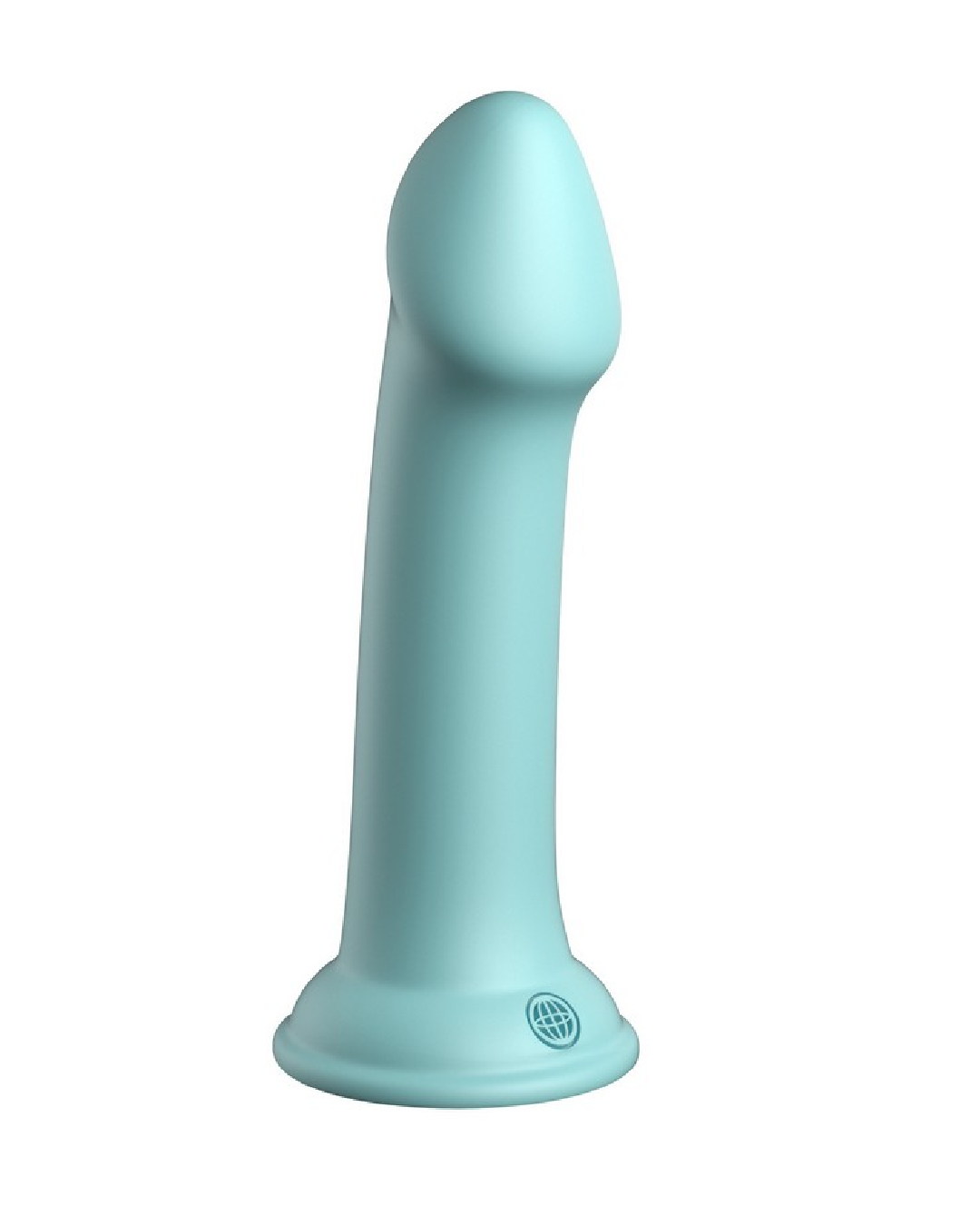 Dillio Platinum Big Hero 6 Inch Dildo - Teal back view