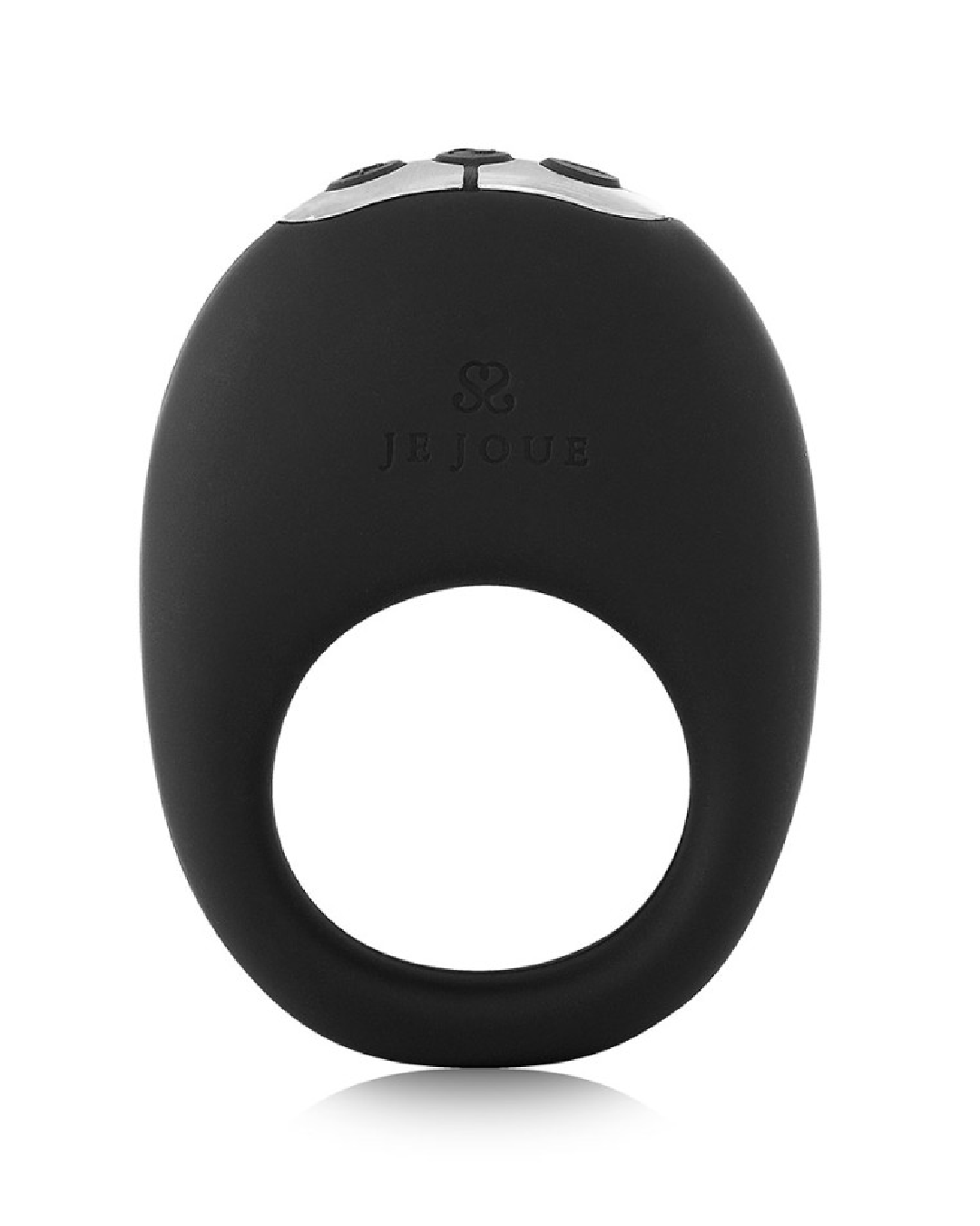 Je Joue Mio Vibrating Cock Ring - Black  upright