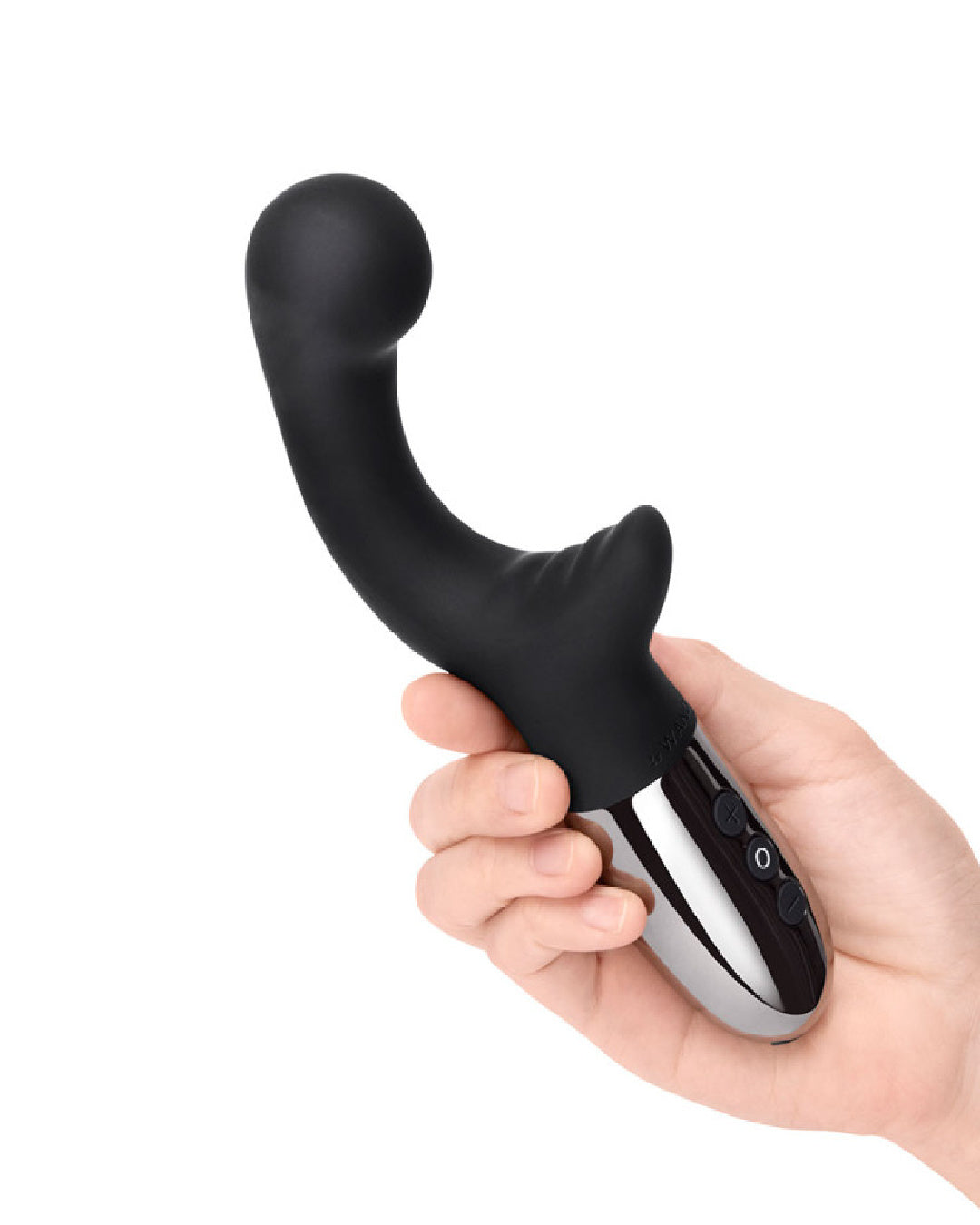 Le Wand XO Double Motor Internal and External Vibrator - Black