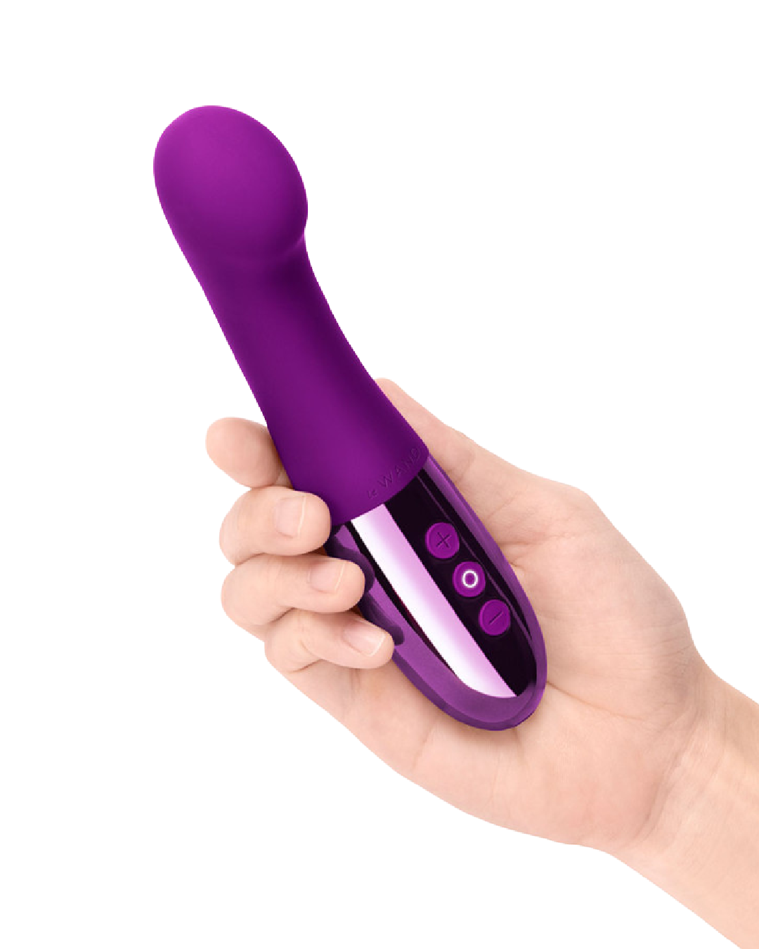 Le Wand Gee Powerful G-Spot Targeting Vibrator - Dark Cherry