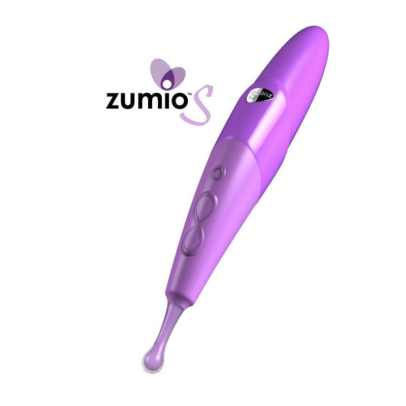 Zumio S Oscillating Rechargeable Clitoral Stimulator with logo