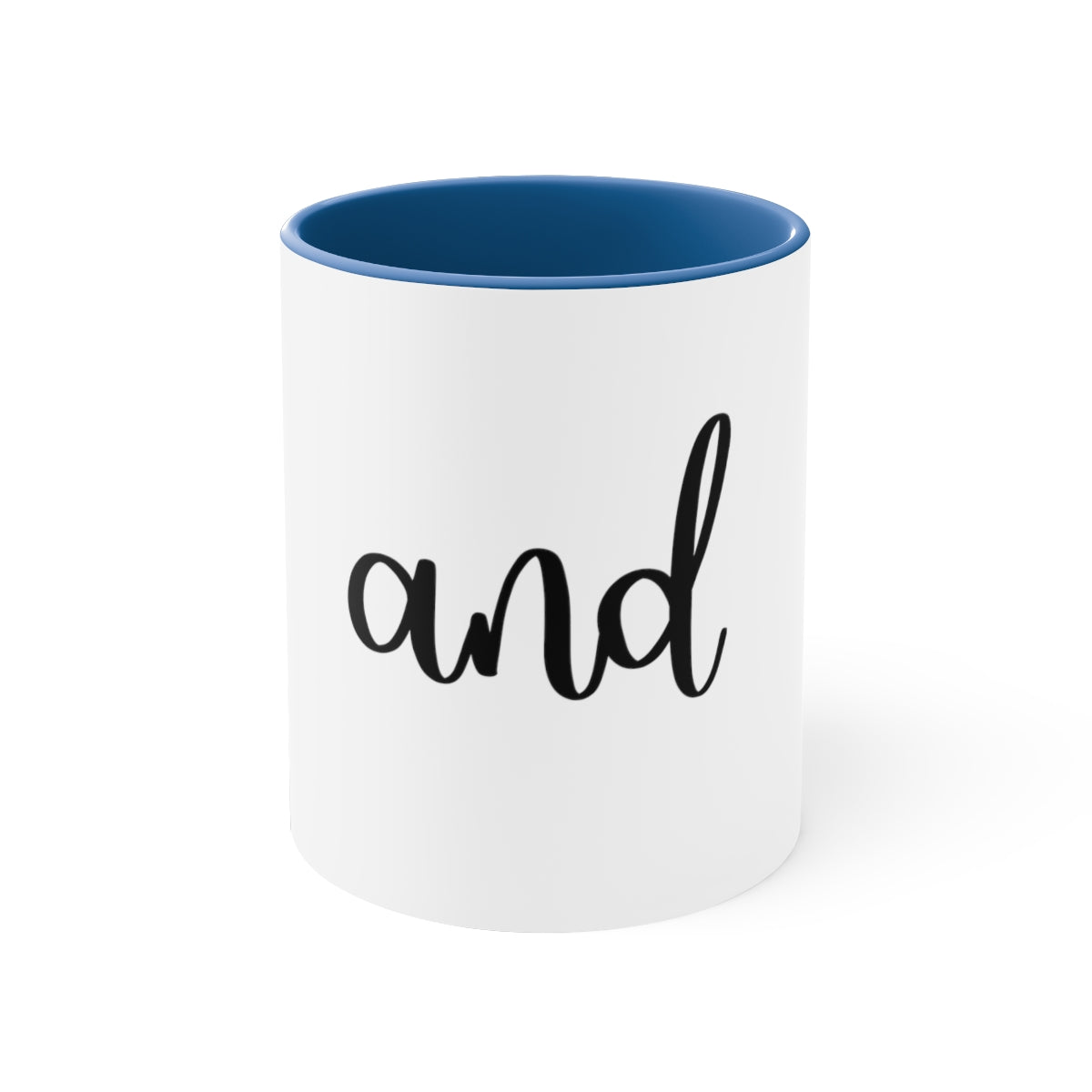'And' Accent Coffee Mug, 11oz