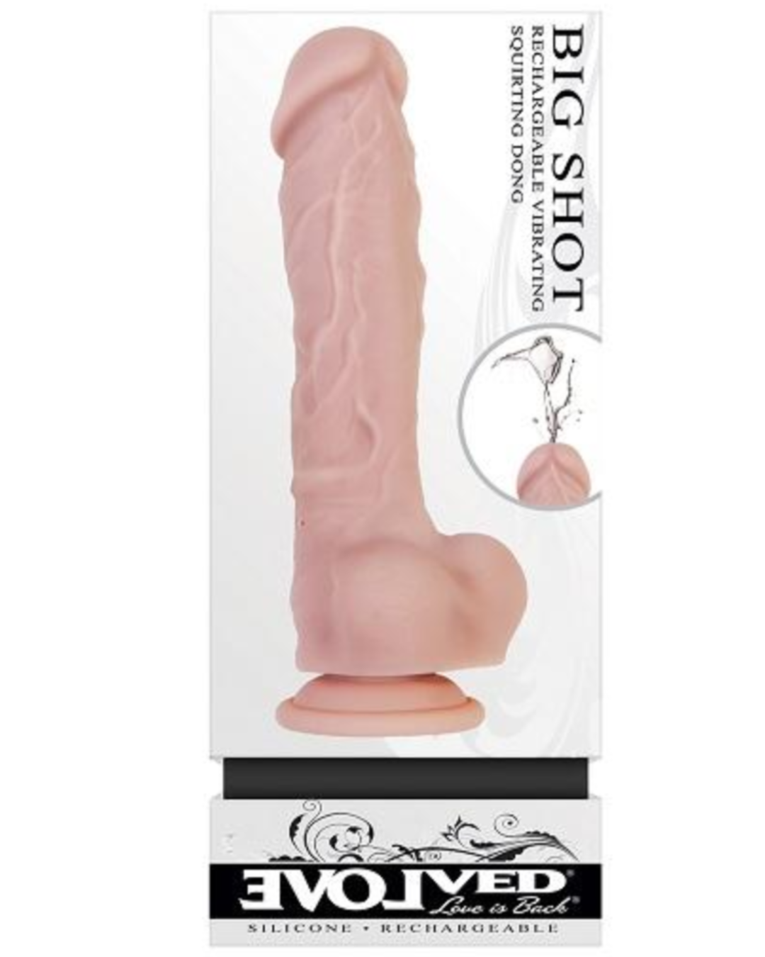Big Shot Vibrating Squirting Dildo