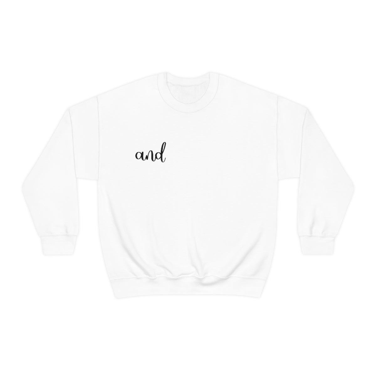 'AND' Unisex Heavy Blend™ Crewneck Sweatshirt