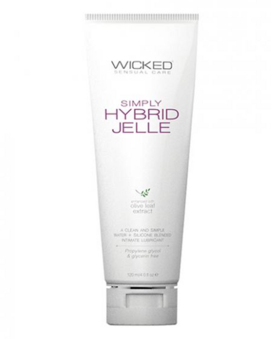 Wicked Simply Hybrid Jelle Lubricant (4 oz)