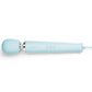 Le Wand Corded Vibrating Massager - Blue sideview of wand