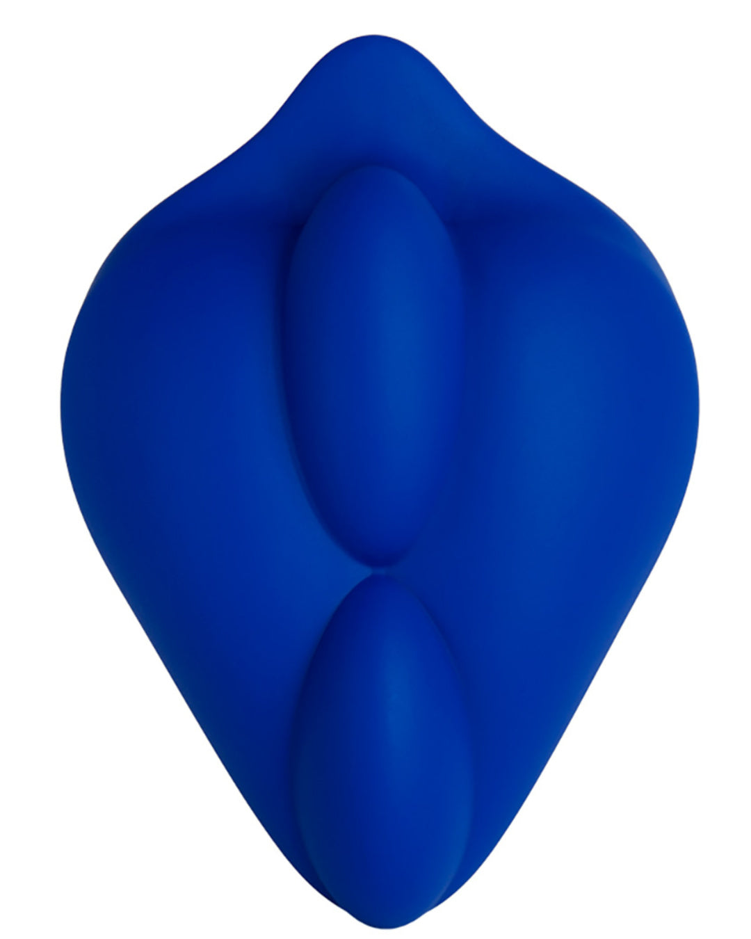 Bumpher Textured Dildo Base for Harness Play - blue