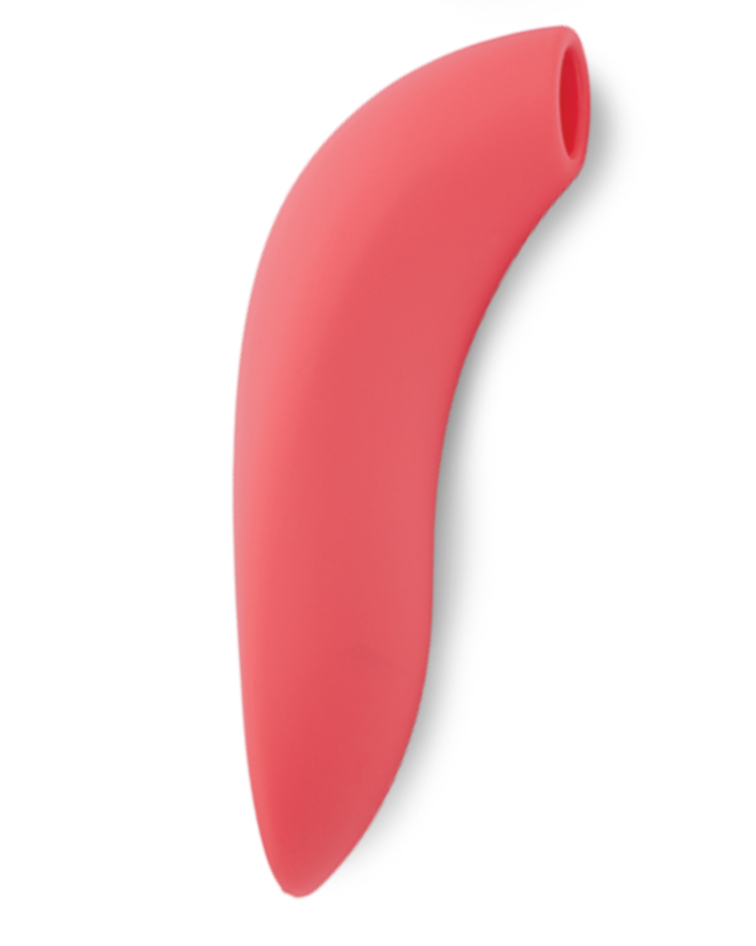 We-Vibe Melt Rechargeable Pleasure Air Clitoral Stimulator side view on a white background