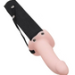 Adam's Flexskin Hollow Silicone Strap-on Penis Extension