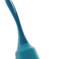 Zumio i - Rechargeable Clitoral Stimulator -Teal side view of tip 
