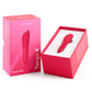 We-Vibe Tango X Powerful Bullet Vibrator - Cherry Red resting in the open box