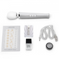 All That Glimmers Wand Vibrator Set - White
