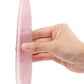 Le Wand Crystal Slim  Wand - Rose Quartz held in model's hand 