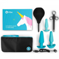 B-Vibe Anal Training & Education Set with complete kit contents