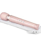 Le Wand Petite Rechargeable Massager - Rose Gold with storage pouch